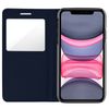 Funda Protectora Iphone 11 Con Gran Ventana – Azul Oscuro