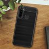 Carcasa Xiaomi Redmi Note 8t/note 8 Silicona Efecto Aluminio Cepillado - Negro