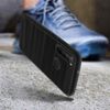 Carcasa Xiaomi Redmi Note 8t/note 8 Silicona Efecto Aluminio Cepillado - Negro