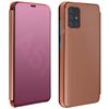 Funda Samsung Galaxy A51 Efecto Espejo Translúcida F.soporte - Oro Rosa