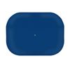 Funda De Silicona Mate Para Airpods Pro / Pro 2 Compatible Carga Qi Azul Oscuro