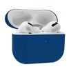 Funda De Silicona Mate Para Airpods Pro / Pro 2 Compatible Carga Qi Azul Oscuro