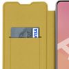 Funda Samsung Galaxy A71 Libro Cartera Flip Book Cover – Dorado