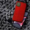 Funda Para Iphone 11 Polipiel Monedero Con Soporte – Rojo