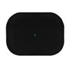 Funda Protectora De Silicona Mate Para Airpods Pro Compatible Carga Qi - Negro