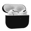 Funda Protectora De Silicona Mate Para Airpods Pro Compatible Carga Qi - Negro