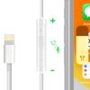 Auriculares Lightning Iphone Kit Manos Libres Botones Multifunción - Blanco