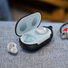 Funda De Silicona Mate Samsung Galaxy Buds Compatible Carga Qi - Negro