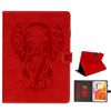 Funda Tablets 10 Pulgadas F. Soporte Monedero Diseño Elefante – Rojo