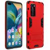 Carcasa Huawei P40 Protectora Híbrida F. Soporte – Rojo