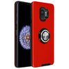 Carcasa Samsung Galaxy S9 Protectora Anilla-soporte – Rojo