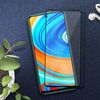 Cristal Templado Xiaomi Redmi Note 9s /9 Pro/9 Pro Max 9h 0,33 Mm - Marco Negro