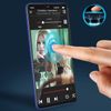 Cristal Templado 9h Para Samsung Galaxy A41 – Marco Negro