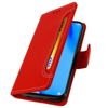 Funda Huawei P40 Lite Libro Monedero F. Soporte – Rojo