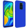 Carcasa Silicona Xiaomi Redmi Note 9 Semirrígida Mate - Azul