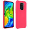 Carcasa Silicona Xiaomi Redmi Note 9 Semirrígida Mate - Fucsia