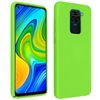 Carcasa Silicona Xiaomi Redmi Note 9 Semirrígida Mate - Verde