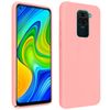 Carcasa Silicona Xiaomi Redmi Note 9 Semirrígida Mate - Rosa