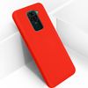 Carcasa Silicona Xiaomi Redmi Note 9 Semirrígida Mate - Rojo