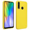 Carcasa Silicona Huawei Y6p Semirrígida Mate - Amarillo