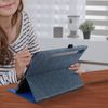 Funda Soporte De Tela Para Samsung Galaxy Tab S6 10.5 - Azul