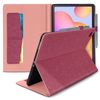 Funda Soporte De Tela Para Samsung Galaxy Tab S6 Lite - Rosa