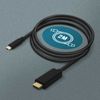 Cable Usb Tipo C A Hdmi Macho Resolución 4k, 2m - Negro