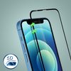 Protector Iphone 12 / 12 Pro Cristal Templado Flexible 5d Full Hd - Negro