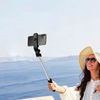 Palo Selfie + Trípode Bluetooth Con Mando Y Brazo Extensible 68 Cm - Negro