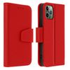 Funda De Piel Premium Iphone 11 Pro Max Tarjetero F. Soporte - Rojo