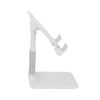 Soporte Móvil De Mesa Universal Ajustable 20 Cm / Ángulo 0 A 140° - Blanco