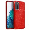 Carcasa Samsung Galaxy S20 Fe Efecto Purpurina Extraíble – Rojo