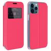 Funda Iphone 12 Pro Max Cartera Con Ventana F. Soporte - Rosa