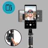 Palo Smartphone 2 En 1 Estabilizador Mando Bluetooth Serie Q08 Negro