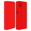 Funda Samsung Galaxy A12 Libro Billetera F. Soporte – Rojo