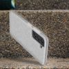 Funda Samsung Galaxy S21 Plus Purpurina Extraíble Silicona Semirrígida Plateado