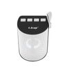 Altavoz Bluetooth Led Multicolor Radio Fm Puerto Usb Micro-sd Linq Blanco