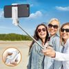 Palo Selfi Inalámbrico Bluetooth Trípode Giratorio 360º Linq Blanco