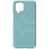 Samsung Galaxy A12 Funda De Silicona De Lentejuelas Desmontable Azul