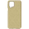 Samsung Galaxy A12 Funda De Silicona De Lentejuelas Desmontable Oro