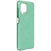 Samsung Galaxy A12 Funda De Silicona De Lentejuelas Desmontable Verde