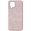 Samsung Galaxy A12 Funda De Silicona De Lentejuelas Desmontable Rosa