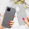 Samsung Galaxy A12 Funda De Silicona De Lentejuelas Desmontable Plata