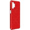 Funda Samsung Galaxy A32 5g/a52 5g Purpurina Extraíble Silicona Semirrígida Rojo