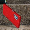 Funda Samsung Galaxy A32 5g/a52 5g Purpurina Extraíble Silicona Semirrígida Rojo