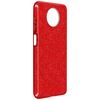 Funda Xiaomi Redmi Note 9t 5g Purpurina Extraíble Silicona Semirrígida Rojo