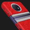 Funda Xiaomi Redmi Note 9t 5g Purpurina Extraíble Silicona Semirrígida Rojo