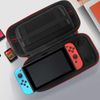 Funda Nintendo Switch Poliéster Rígida Compartimentos Asa Mano Negro