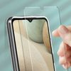 Carcasa Samsung Galaxy A12 Silicona Flexible Cristal Templado 9h Transparente