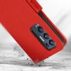 Funda Oppo Find X3 Neo Tarjetero Función Soporte Rojo